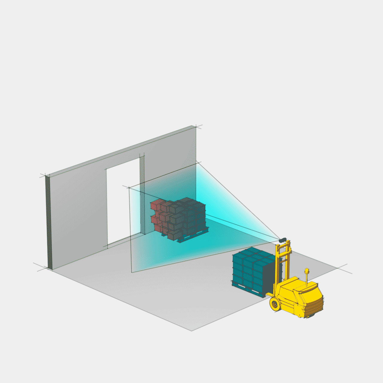 Example depicts an obstacle detection application 